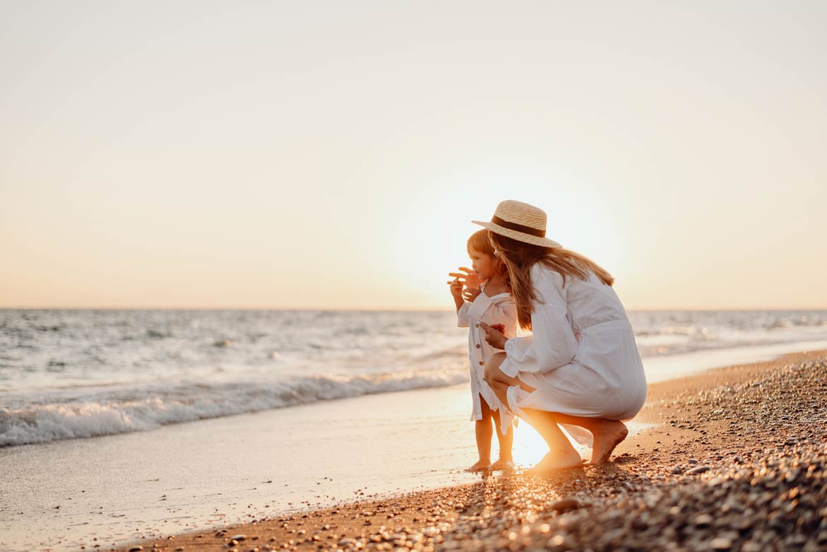 Strandurlaub mit Baby